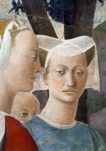 The Legend of the True Cross (detail) by Piero della Francesca
