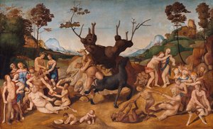 The Misfortunes of Silenus by Piero di Cosimo