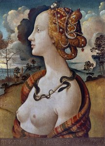Portrait of Simonetta Vespucci as Cleopatra