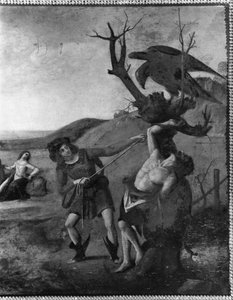 The Myth of Prometheus (detail)