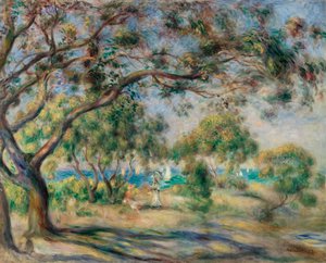 Bois de la Chaise (Noirmoutier) by Pierre-Auguste Renoir