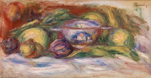 Bowl, Figs, and Apples by Pierre-Auguste Renoir