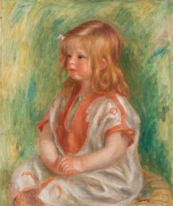 Claude Renoir by Pierre-Auguste Renoir