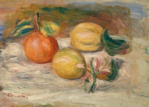 Lemons and Orange by Pierre-Auguste Renoir