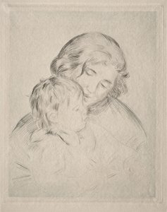 Mother and Child by Pierre-Auguste Renoir