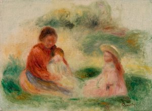 Young Family by Pierre-Auguste Renoir