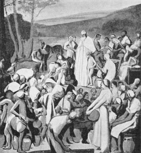 St Denis Preaching to the Gauls