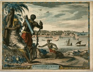 New Amsterdam, or New York in America, ca. 1700