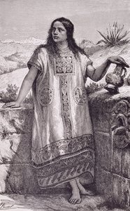 Young Toltec Girl, from 