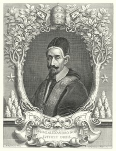 Pope Alexander VII by Pierre (after) Mignard