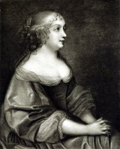 Portrait of Anne of Austria (1601 - 1666), Queen of France and Navarre, mother of Louis XIV by Pierre (after) Mignard