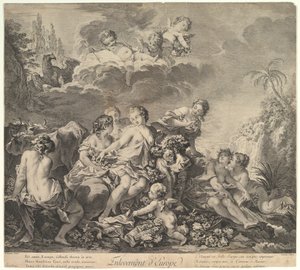 Abduction of Europa by Pierre Alexandre Aveline