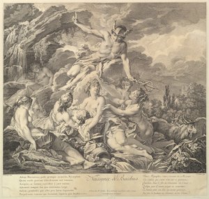 Birth of Bacchus by Pierre Alexandre Aveline