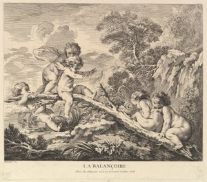 The Swing by Pierre Alexandre Aveline