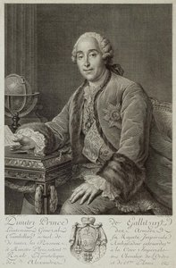 Portrait of Prince Dmitriy Mikhailovich Golitsyn 1721-1793, 1762