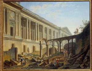 Degagement of the Louvre Colonnade