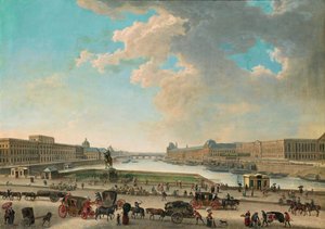 View of Paris from the Place Dauphine