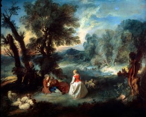 Pastoral Scene, 1730s