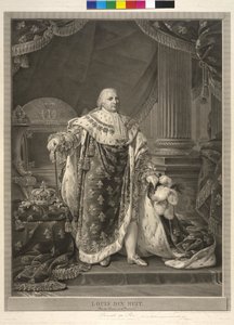 King Louis XVIII of France by Pierre Audouin