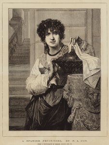 A Spanish Fruit-Girl