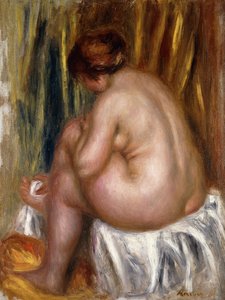After the Bath by Pierre Auguste Renoir