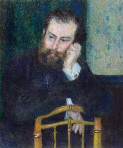 Alfred Sisley by Pierre Auguste Renoir