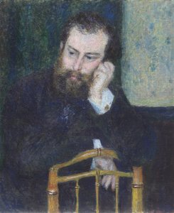 Alfred Sisley by Pierre Auguste Renoir