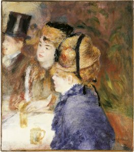 At the Cafe by Pierre Auguste Renoir