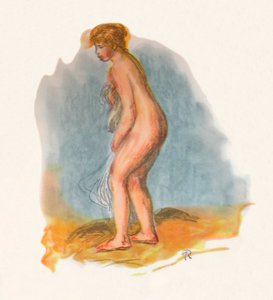 Bather Standing