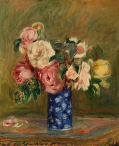 Bouquet of Roses by Pierre Auguste Renoir
