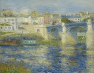 Bridge at Chatou by Pierre Auguste Renoir