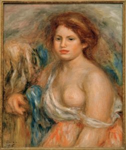 Bust Portrait by Pierre Auguste Renoir