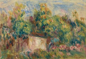 Cottage near the Colettes by Pierre Auguste Renoir
