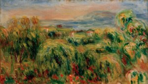 Cagnes by Pierre Auguste Renoir