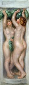 Caryatids, c.1910 by Pierre Auguste Renoir