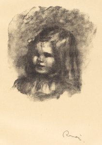 Claude Renoir, turned left, 1904 by Pierre Auguste Renoir