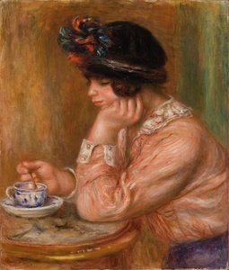 Cup of Chocolate by Pierre Auguste Renoir