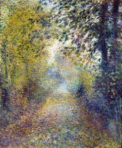 In the Woods by Pierre Auguste Renoir