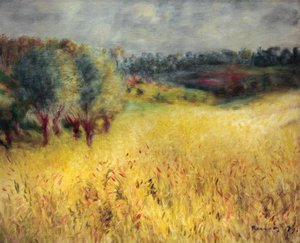The Cornfield by Pierre Auguste Renoir