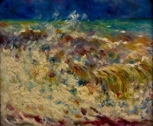 The Wave by Pierre Auguste Renoir