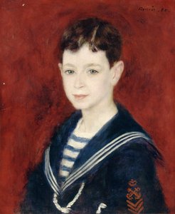 Fernand Halphen as a Boy, 1880 by Pierre Auguste Renoir