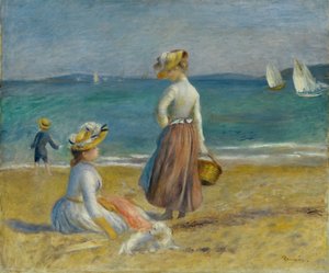 Figures on the Beach