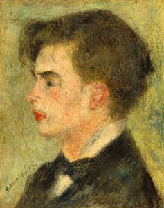 Georges Rivière by Pierre Auguste Renoir