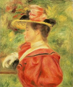 Girl with Glove, c.1890