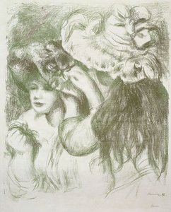 Hat Pin, First Board by Pierre Auguste Renoir