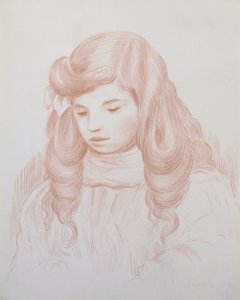 Head of a Child by Pierre Auguste Renoir