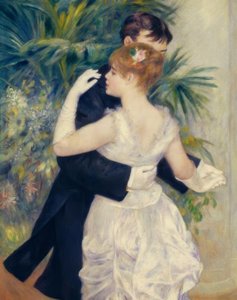 The Dance in the City by Pierre Auguste Renoir