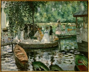 La Grenouillere by Pierre Auguste Renoir