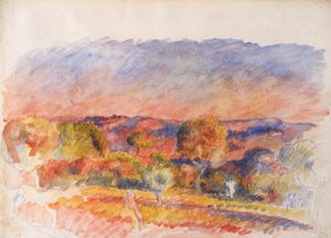 Landscape, 1889 by Pierre Auguste Renoir