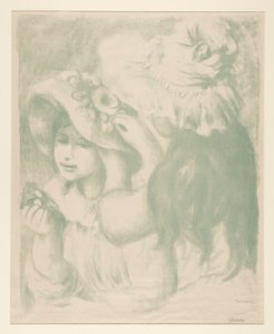 The Pinned Hat by Pierre Auguste Renoir